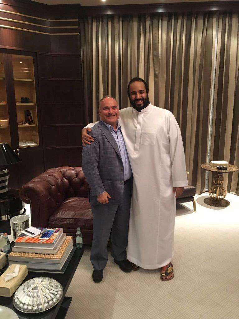 جورج نادر و بن سلمان