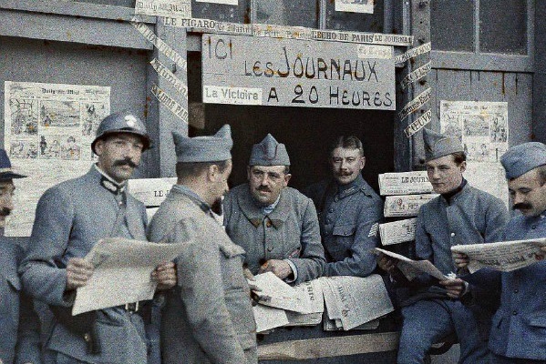 جنگ جهانی اول عکس رنگی