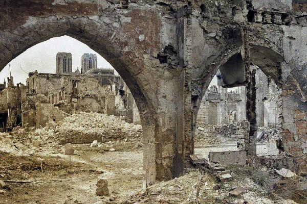 جنگ جهانی اول عکس رنگی