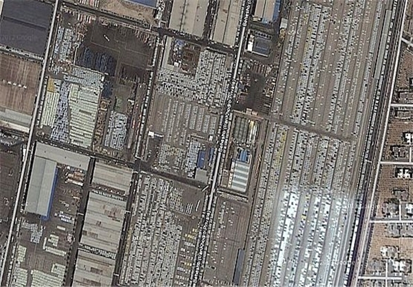 عکس هوایی از ایران خودرو