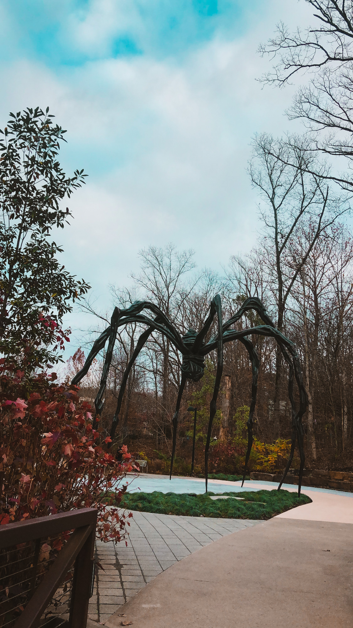 پاییز پارک بِنتُنویل در ایالت آرکانزاس آمریکا