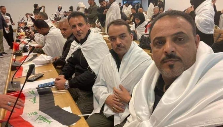نخستین نشست پارلمان جدید عراق / صدری‌ها کفن‌‌پوش آمدند