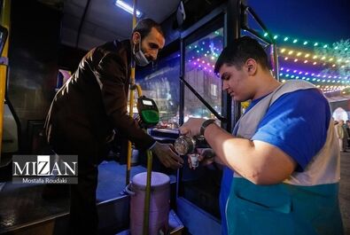 افطاری فلسطینی در قلب تهران