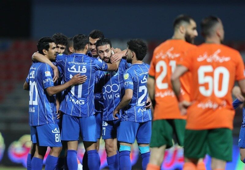 پیروزی استقلال مقابل مس رفسنجان؛ صدرنشینی آبی ها بعد از اخراج ساپینتو