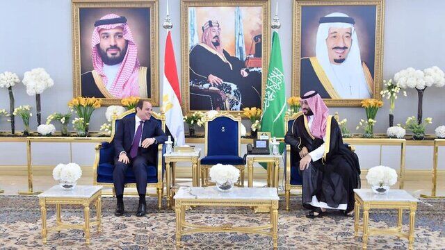 بیانیه ضدایرانی ولیعهد عربستان و رئیس‌جمهوری مصر