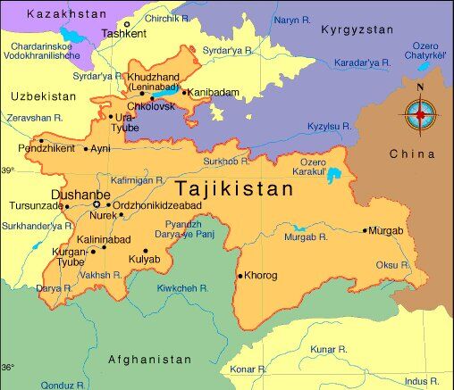 شعر شاعر ایرانی بر روی اسکناس کشور تاجیکستان + عکس