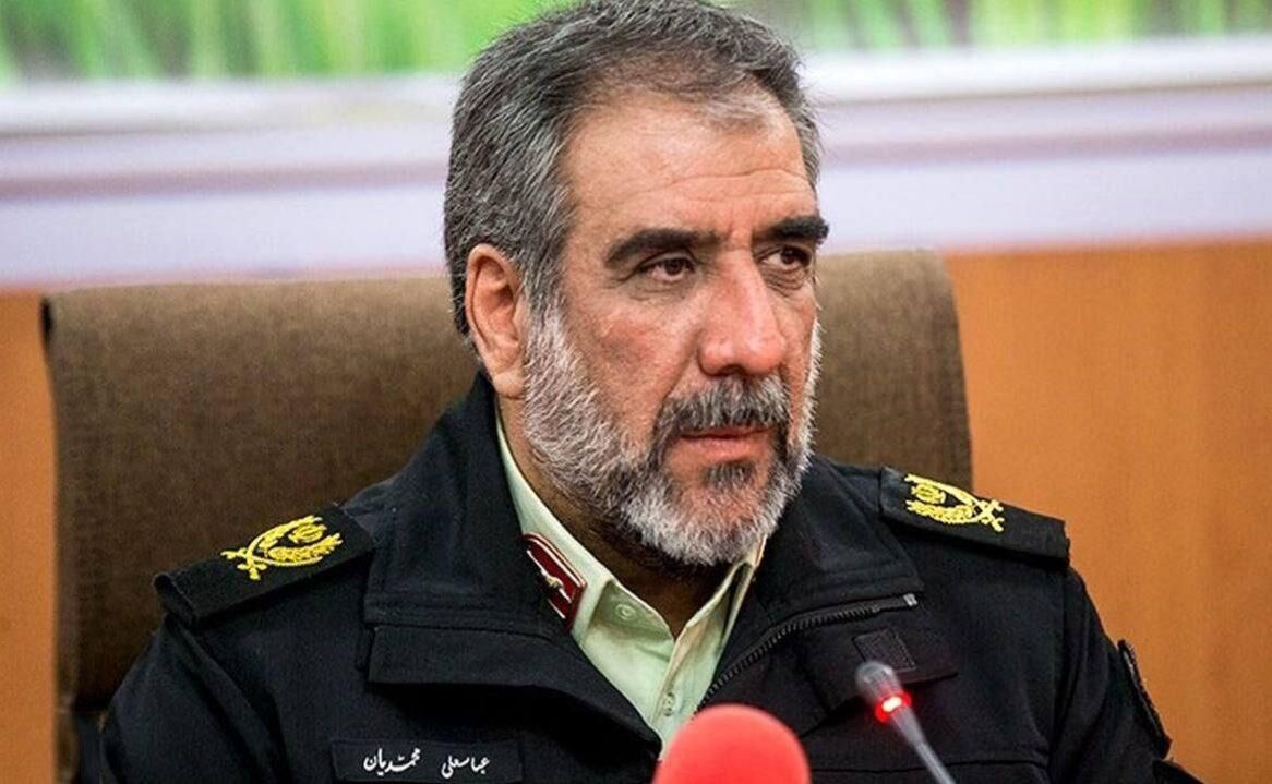 با حکم فرمانده کل؛ سردار محمدیان فرمانده انتظامی تهران شد