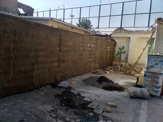 ماجرای دیوارکشی بخشی از خانه کودک ناصرخسرو