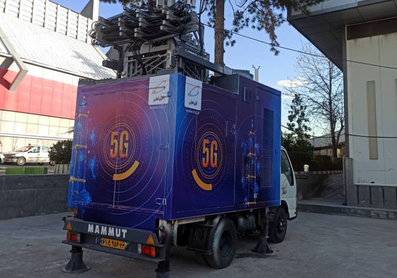 تست سرعت اینترنت 5G همراه اول با سرعت یک گیگابیت در ثانیه در نمایشگاه تلکام