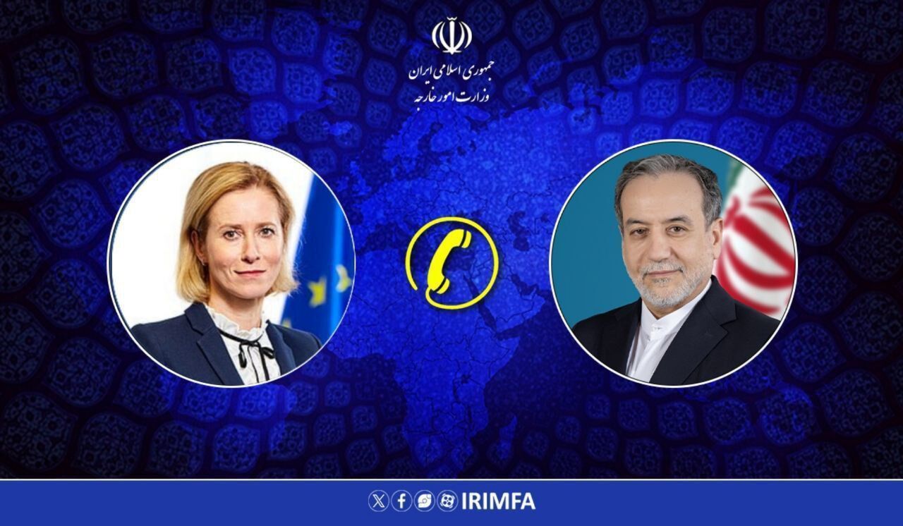 رایزنی وزیر امور خارجه و مسئول سیاست خارجی اتحادیه اروپا