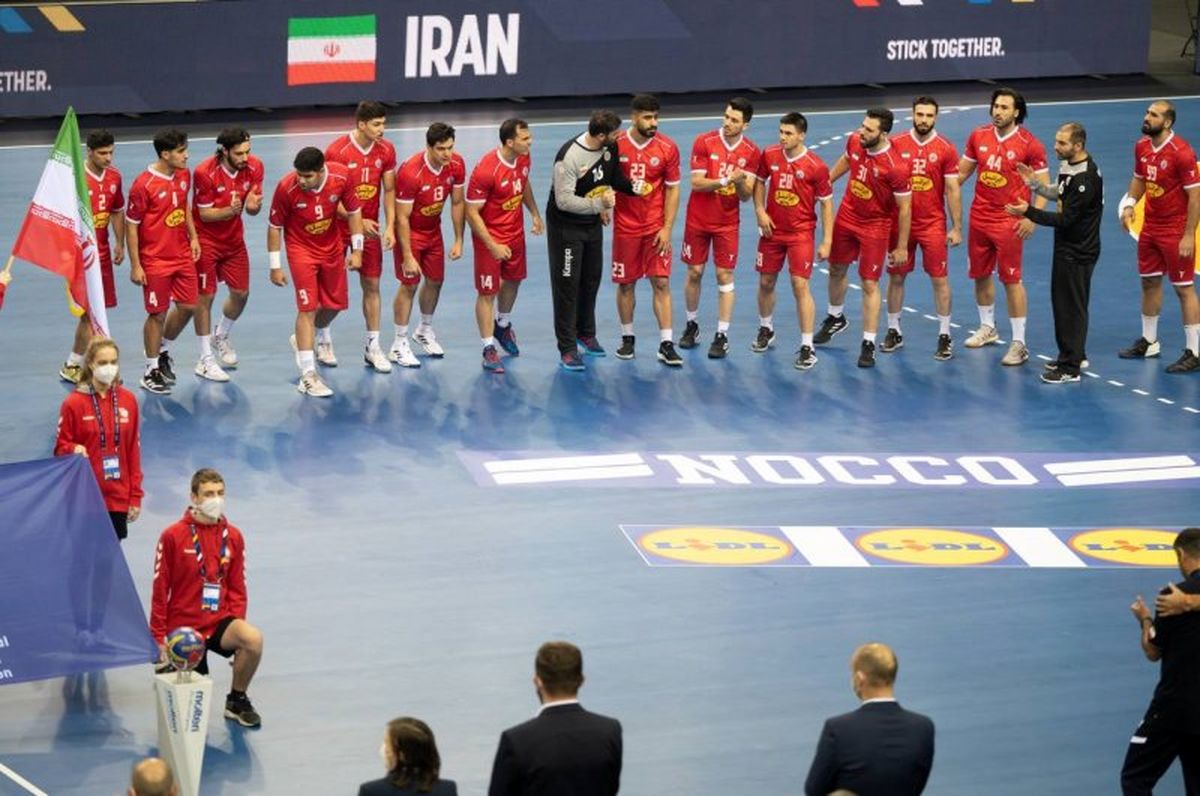 برد بزرگ هندبال ایران برابر شیلی در ثانیههای آخر