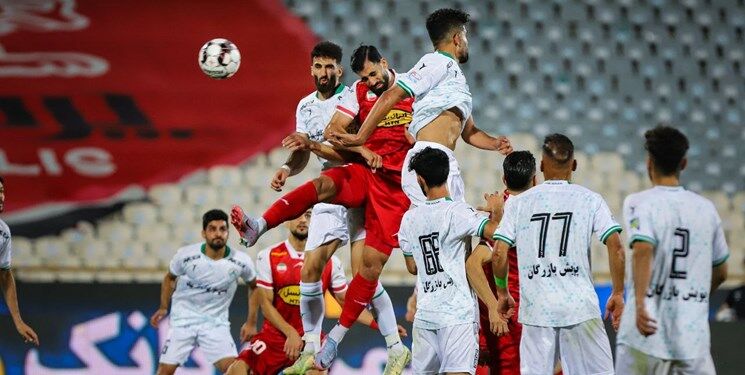 گل پرسپولیس به ذوب‌آهن آفساید بود/ اشتباه داوری به داد گل‌محمدی رسید + عکس