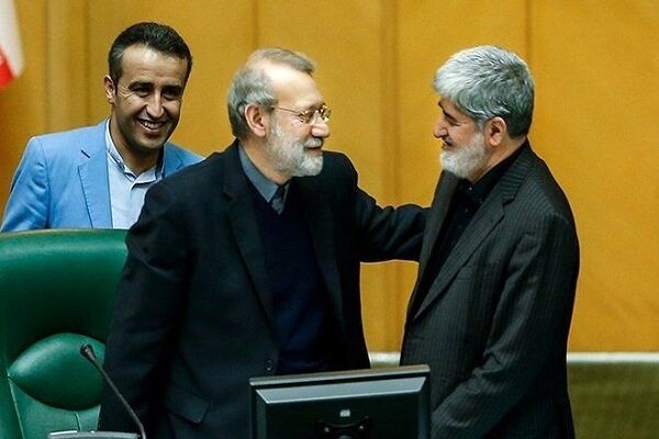 حمله همزمان جوان به علی مطهری و علی لاریجانی؛‌ هر دو خود را در ایام عید سوژه کردند!