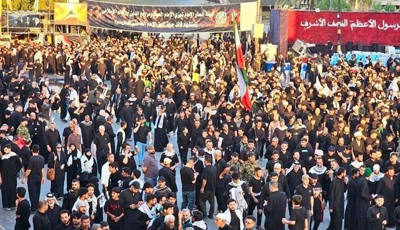 حشدالشعبی: بیش از ۲.۳ میلیون نفر در تشییع قائد شهید امت در نجف اشرف مشارکت کردند/ کربلا میزبان 7 میلیون عزادار در تشییع پیکر قائد شهید امت