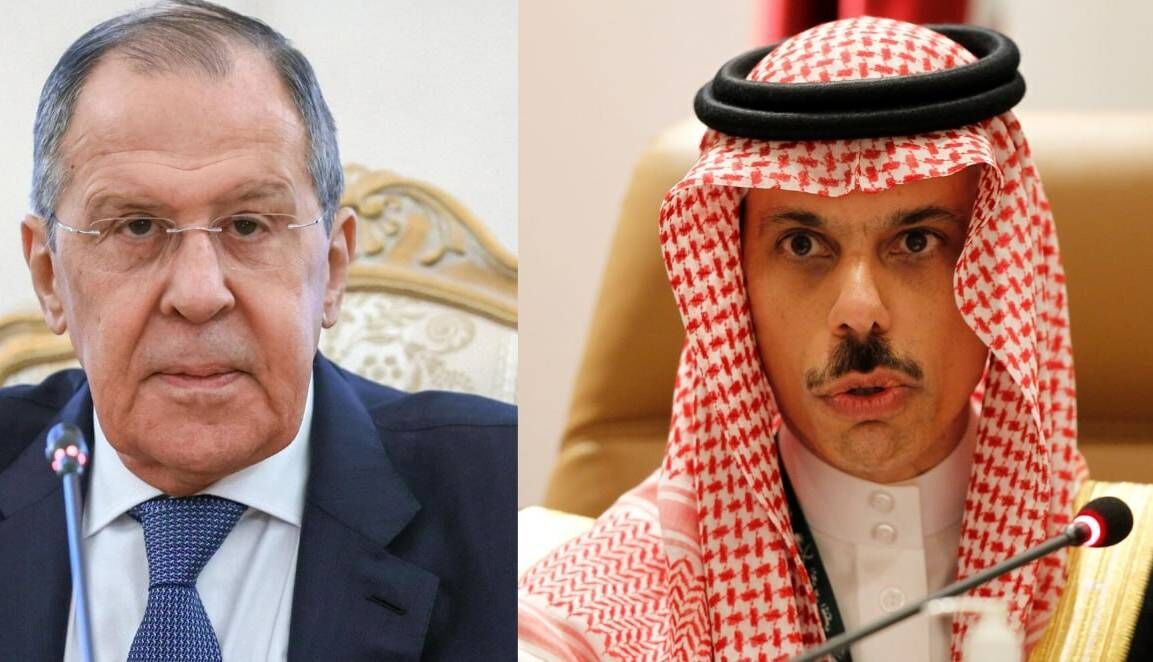 گفتگوی لاوروف و بن فرحان درباره آخرین وضعیت تنگه هرمز