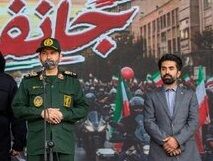 ژست متفاوت فرمانده ارشد سپاه در خیابان/ سردار حسن زاده موتورسوار شد + عکس