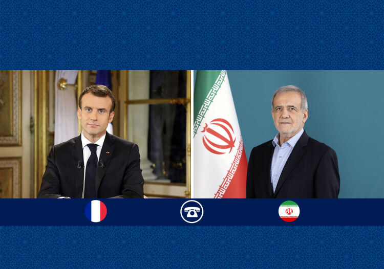 گفت‌‌وگوی تلفنی رؤسای جمهور ایران و فرانسه درباره تحولات منطقه