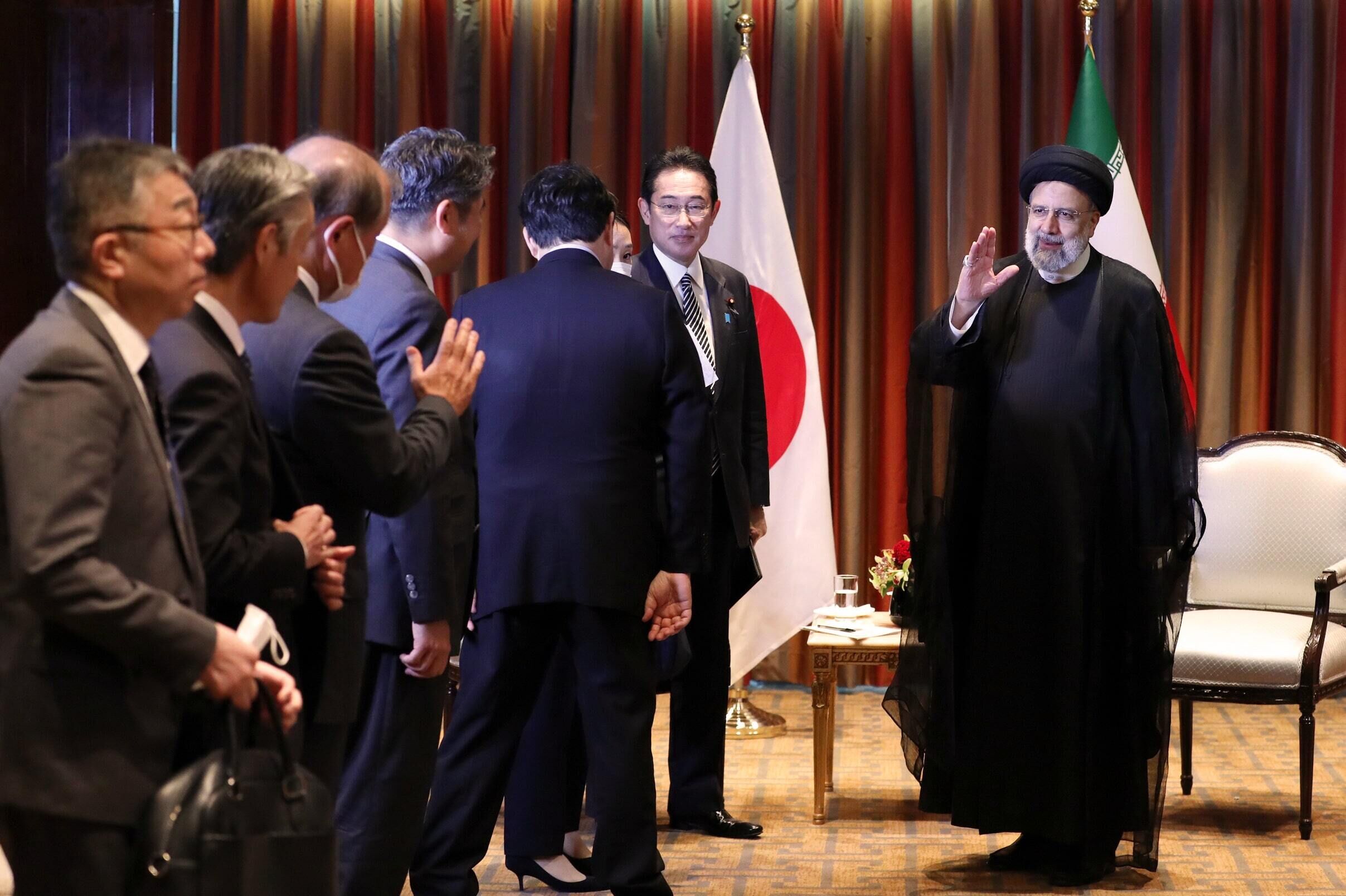 رئیسی و نخست‌وزیر ژاپن در نیویورک در خصوص برجام و امنیت در تنگه هرمز دیدار می‌کنند