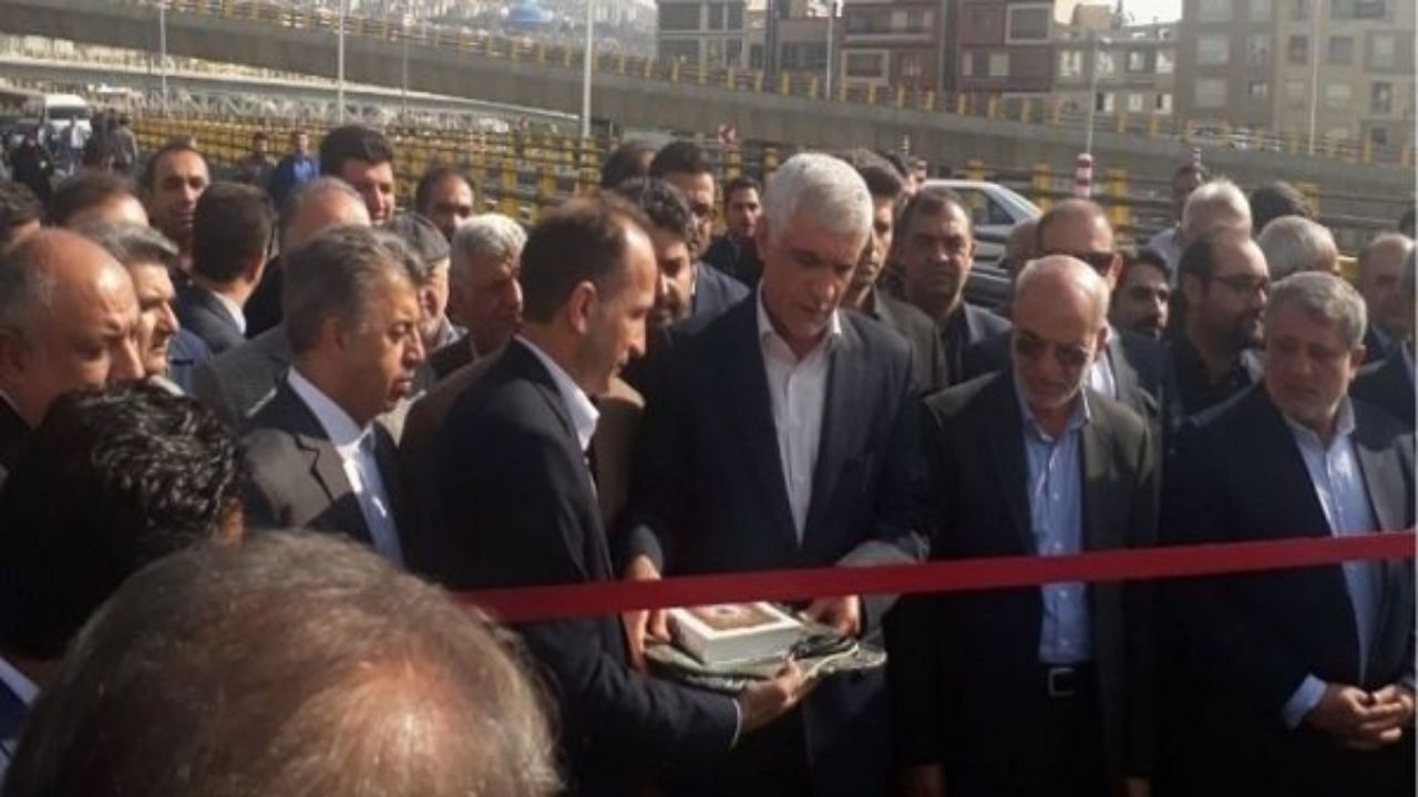 قطعه شمالی اتوبان صیادشیرازی افتتاح شد