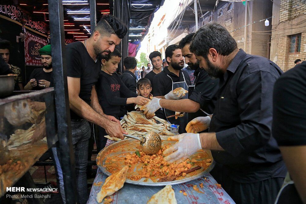 پذیرایی به سبک موکب‌داران عراقی