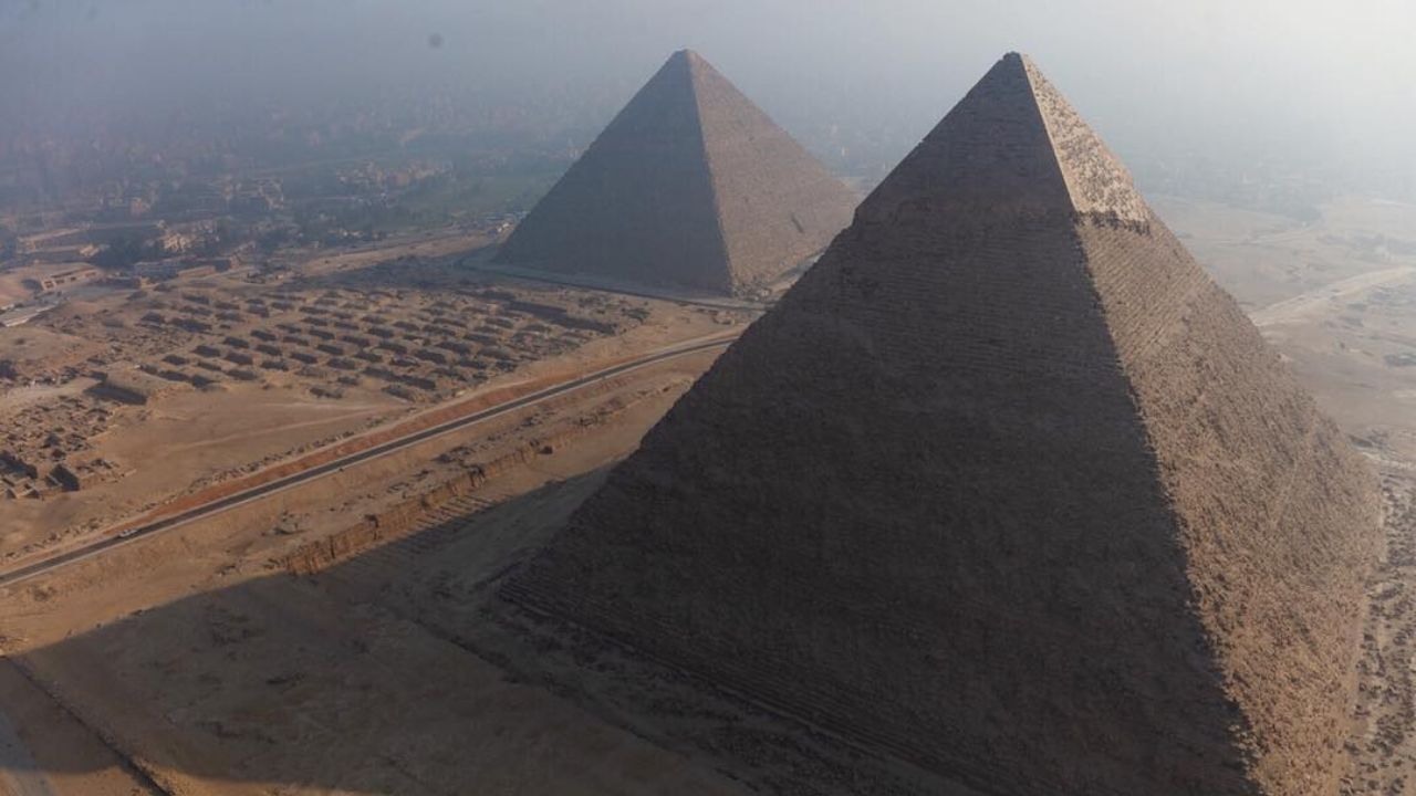 عکس روز نشنال جئوگرافیک، اهرام مصر