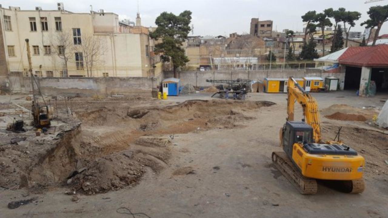 قسمت شمالی پلاسکو در حال تکمیل است