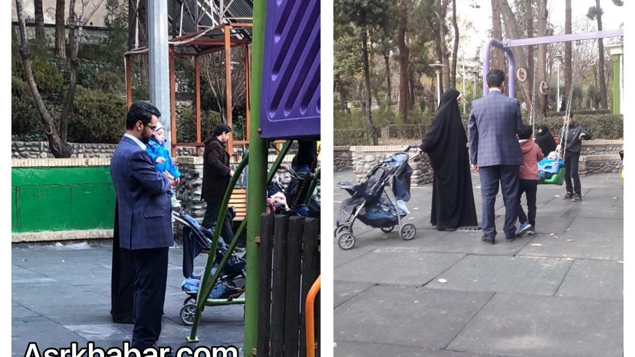 وزیر ارتباطات به همراه خانواده در پارک ساعی+عکس