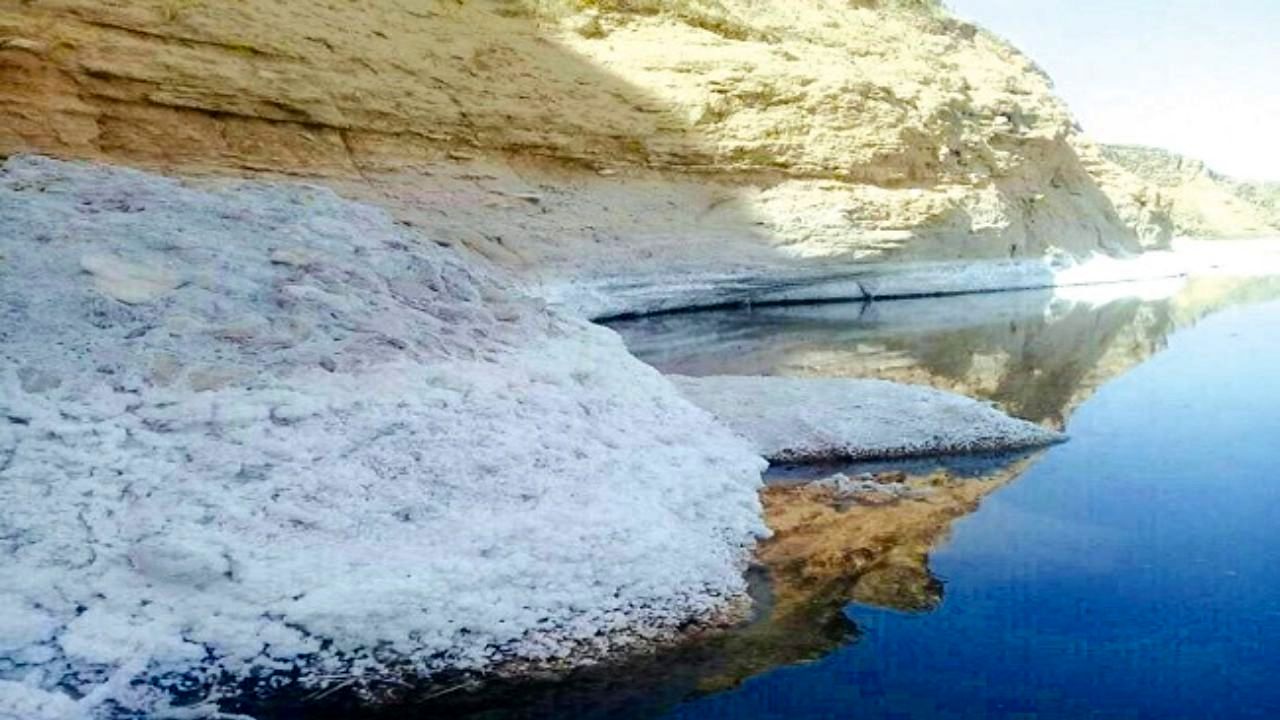 بمب نمکی در کف مخزن سد گتوند