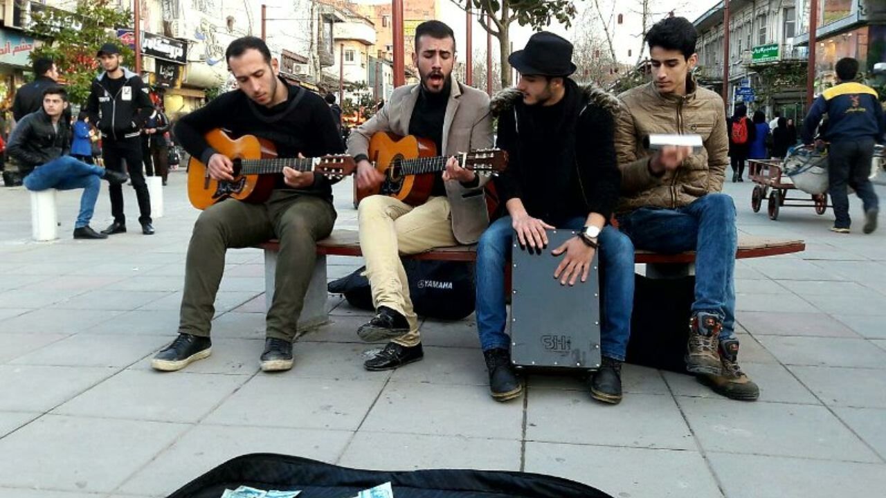 نوازندگی خیابانی فضایی برای بروز استعداد جوانان