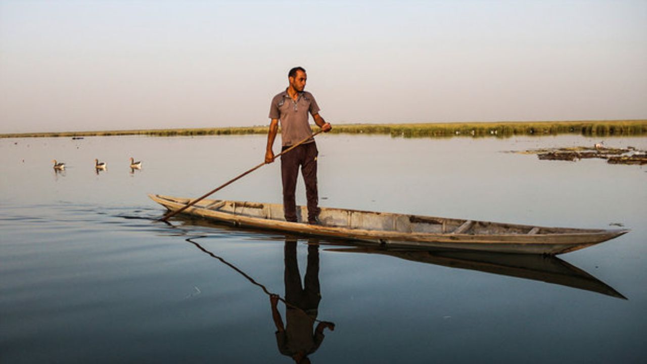 افتتاح پروژه انتقال آب کارون به تالاب شادگان