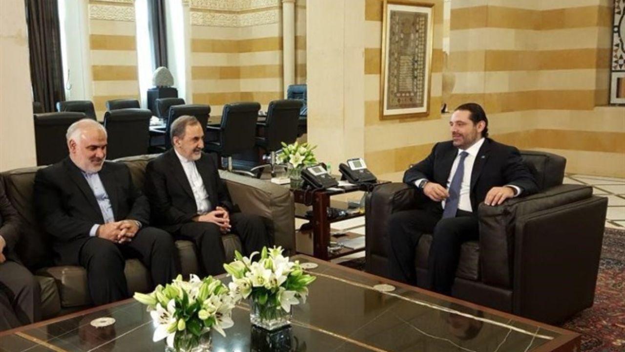 خشم بن سلمان از دیدن عکس ولایتی با سعد حریری