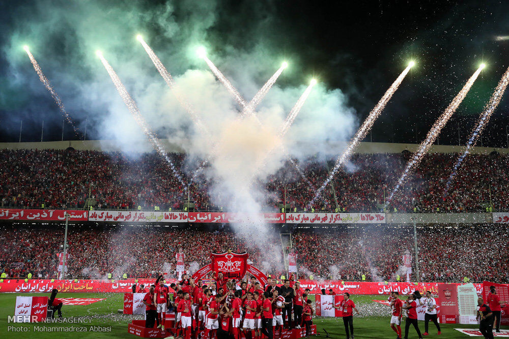 جشن قهرمانی پرسپولیس