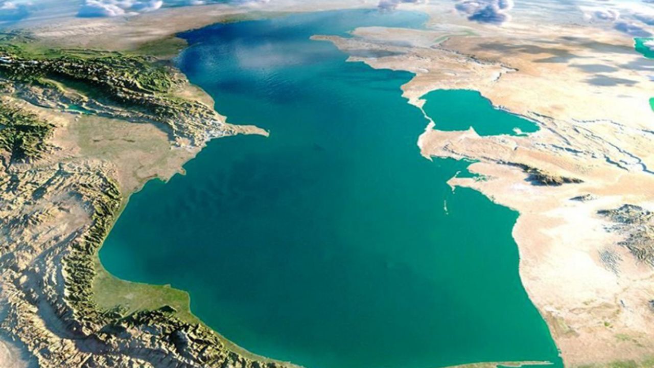 آب دریای خزر درحال پسروی است