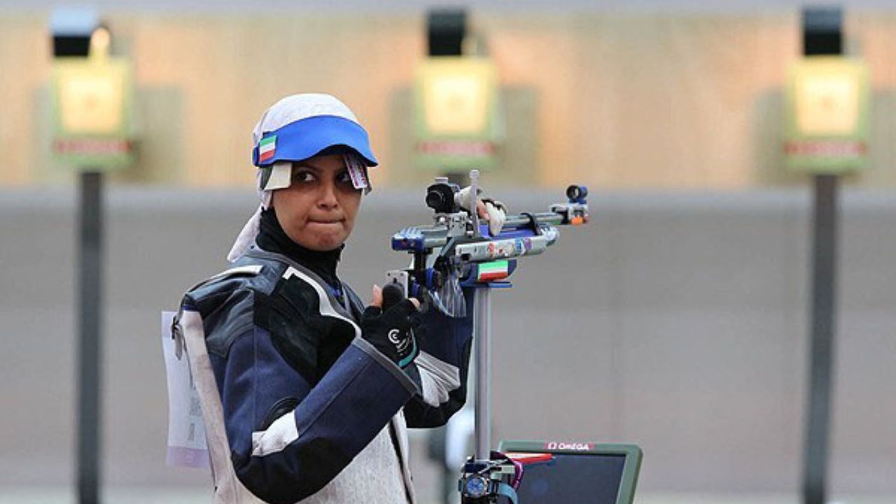 الهه احمدی قهرمان جام جهانی تیراندازی شد