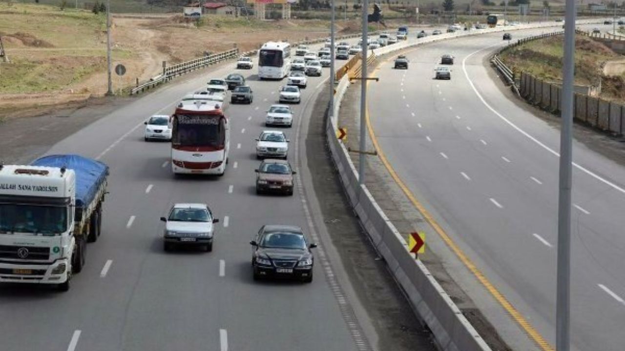 ترافیک روان در محورهای مواصلاتی استان تهران