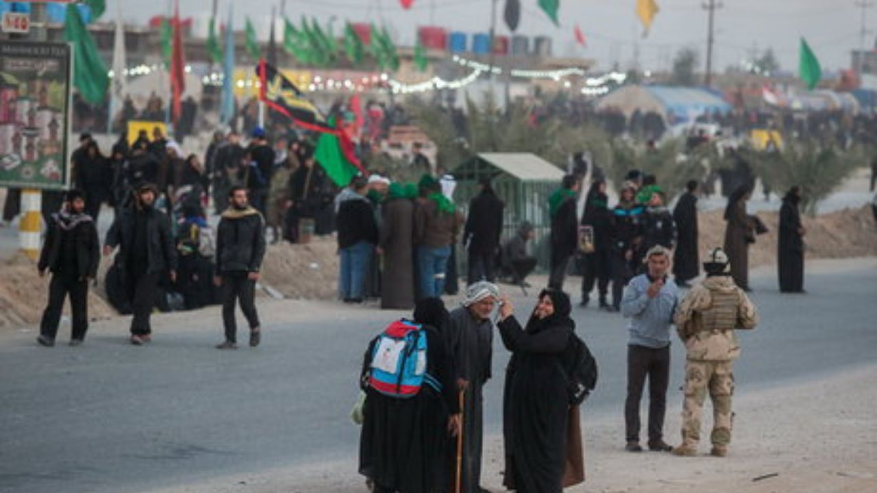 اسکان اضطراری 43 زائر پاکستانی در نهاوند