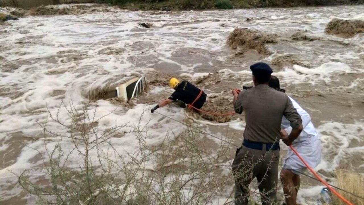 سیل در عربستان؛ سه نفر جان باختند