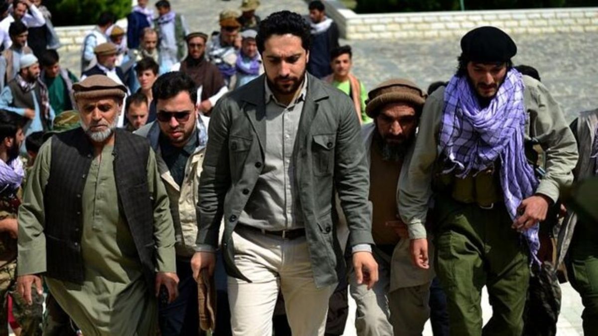 از داخل ایران احمد مسعود را تخریب میکنند/ در دولت ایران 4 بار به پسر احمد شاه مسعود فشار میآورند که با طالبان صلح کند + ویدئو