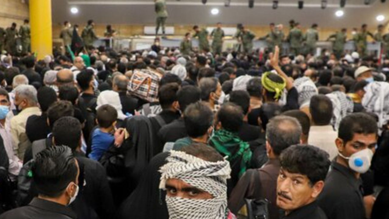 عموما در مبادی ورود زائران اربعین تست کرونا به صورت رندمی انجام شد