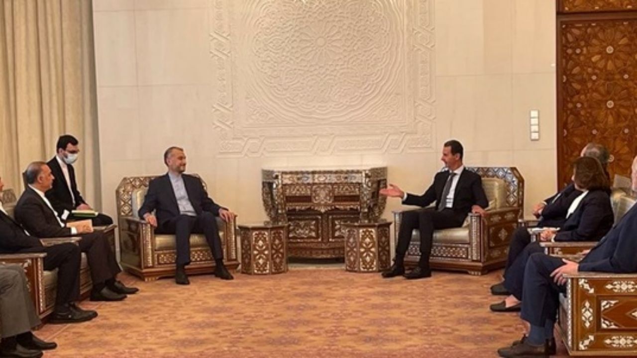 امیرعبداللهیان با بشار اسد دیدار کرد