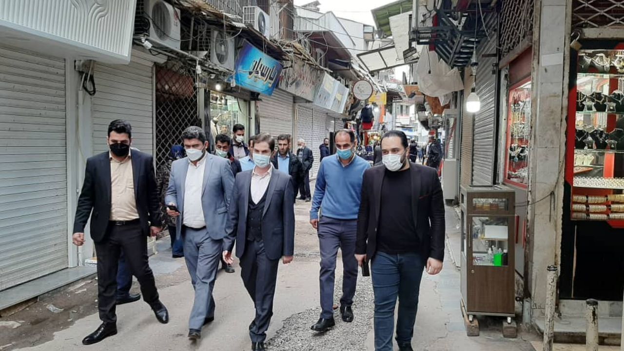 نخستین گام عمرانی شهردار؛ بازنگری در پیاده‌راه و بازار بزرگ رشت