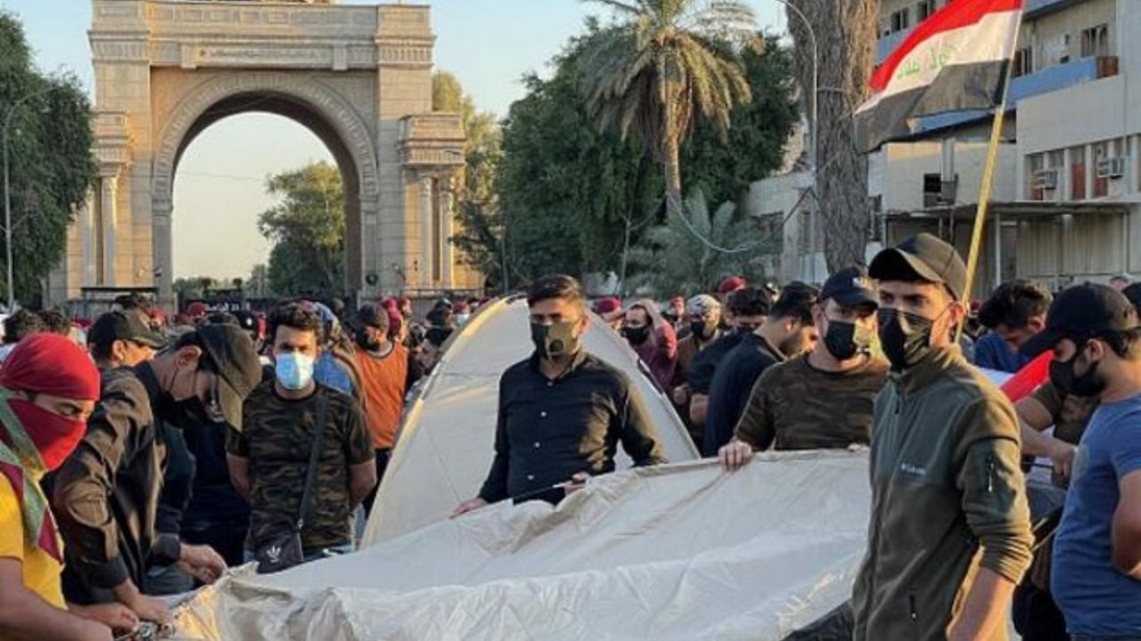 تشدید تدابیر امنیتی در منطقه سبز بغداد به دنبال تداوم اعتراضات به نتایج انتخابات