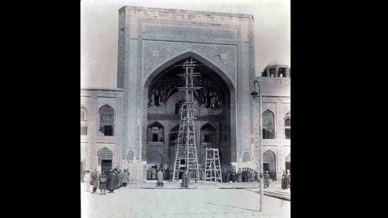 مرمت حرم امام رضا(ع) در دوره قاجار + عکس