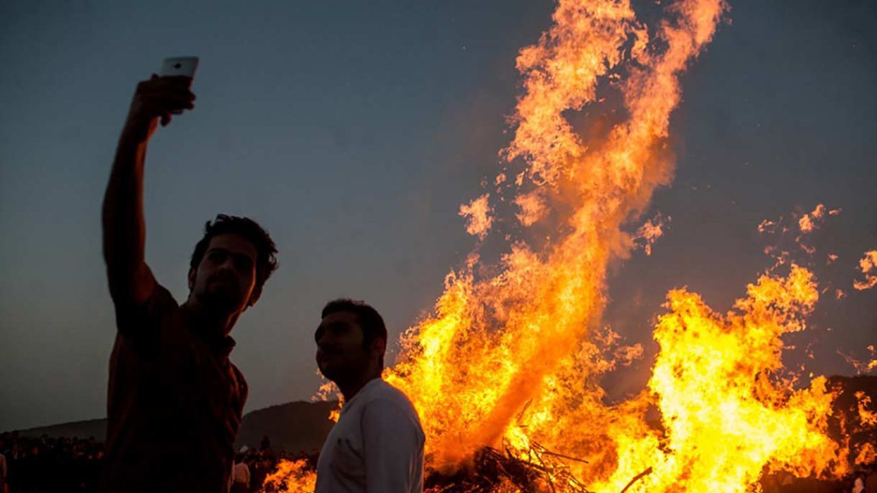 جشن آتش در زمستان