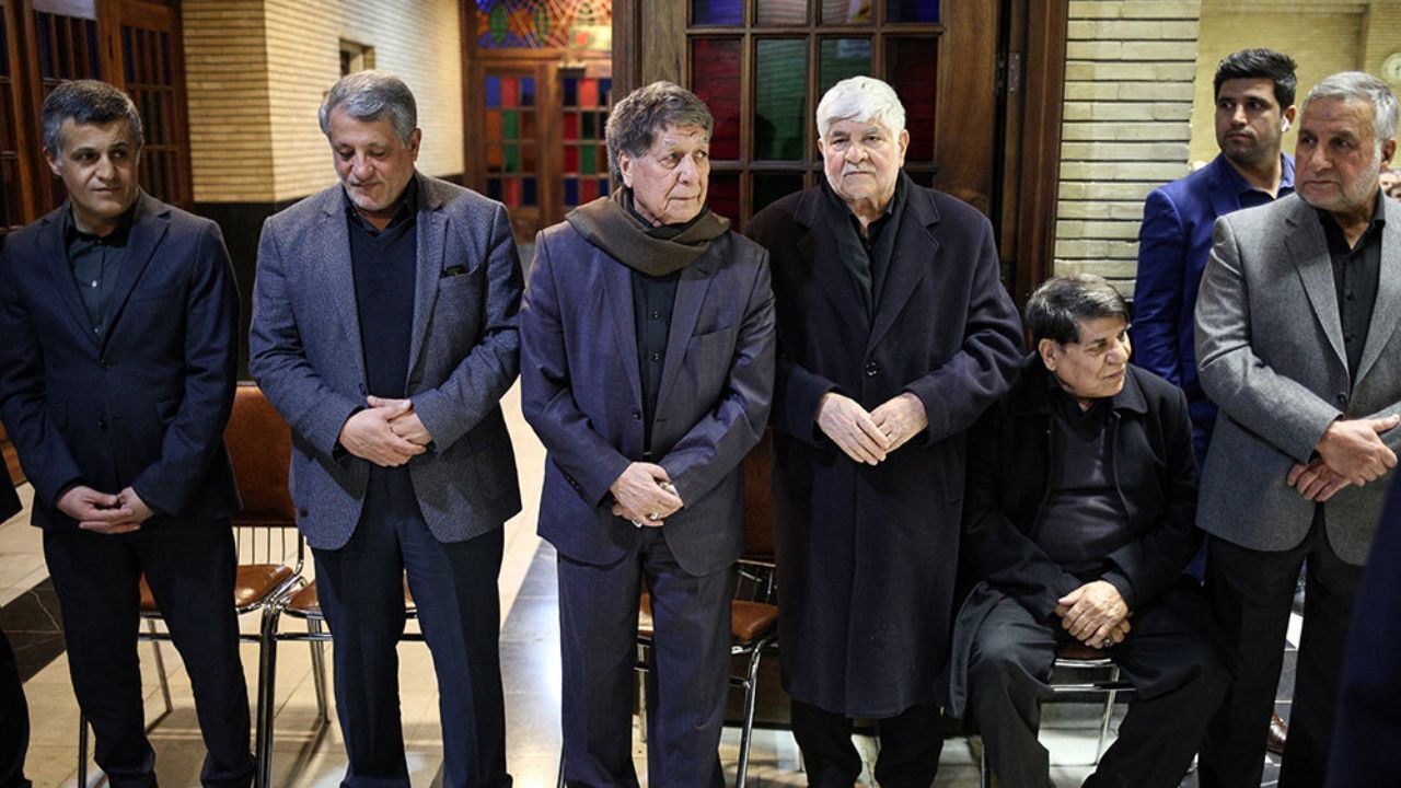 مراسم ختم خواهر هاشمی‌رفسنجانی + تصاویر