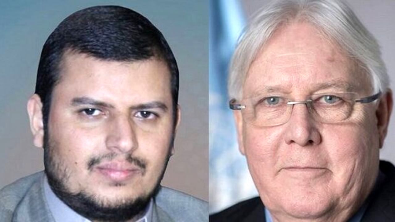 گریفیث با رهبر جنبش انصارالله یمن دیدار کرد