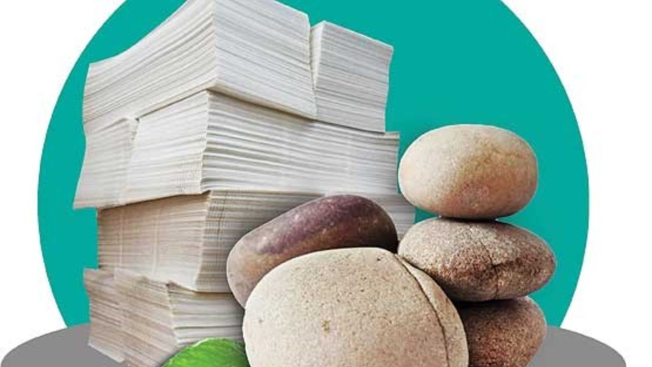 طرح تولید کاغذ از سنگ آغاز شد