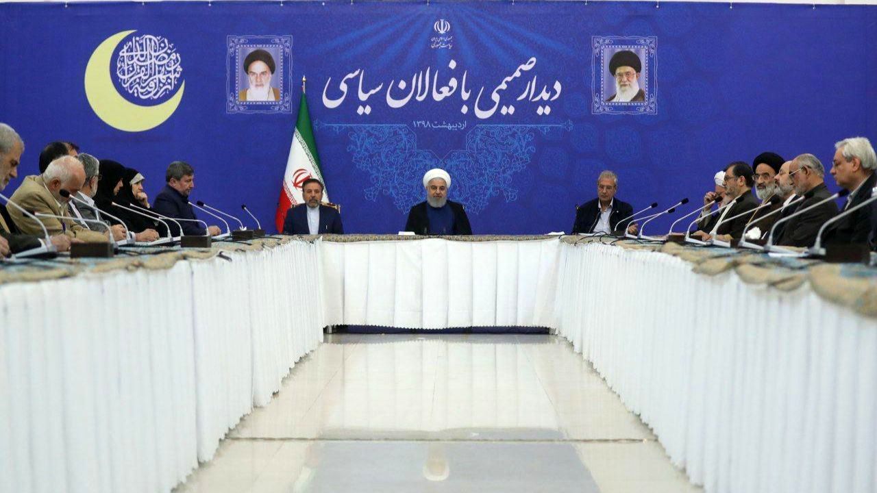 کدامیک از فعالان سیاسی در دیدار با روحانی حضور داشتند؟+عکس