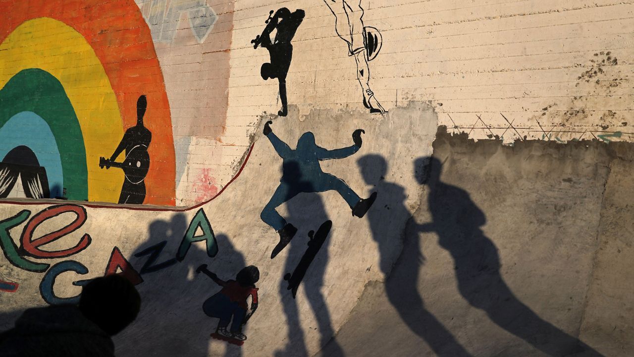 اسکیت‌سواری در غزه
