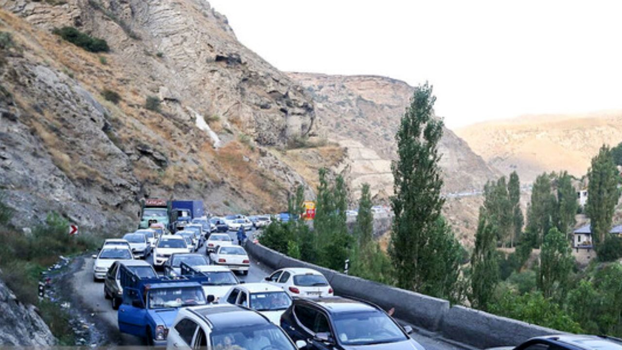یک طرفه شدن جاده چالوس از عصر امروز